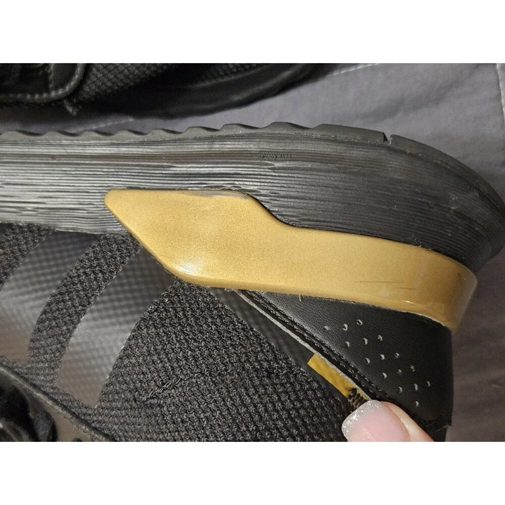 Adidas Originals U_Path X C Black & Gold Running Sneakers Mens Size 10.5 FW7573